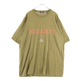 SUPREME(シュプリーム) サイズ:XL 23SS ×Undercover football top アンダーカバー フットボール トップ Tシャツ 半袖カットソー カーキ【中古】【程度B】【カラーグリーン】【取扱店舗BRING札幌店】
