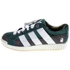 adidas(アディダス) サイズ:28.0cm ×A BATHING APE?# Lawsuit N BAPE 1st Camo IE6117 アベイシングエイプ ローカットスニーカー US10/28.0cm シャドーグリーン【新古品/中古】【程度S】【カラーグリーン】【オンライン限定商品】