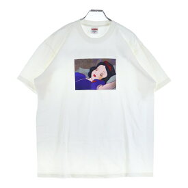 SUPREME(シュプリーム) サイズ:M 24AW Snow White Tee スノーホワイト 白雪姫プリント クルーネック 半袖Tシャツ カットソー ホワイト【中古】【程度C】【カラーホワイト】【取扱店舗WASTE_NOT名古屋店】