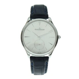 JAEGER-LECOULTRE(ジャガールクルト) 171.8.90.S マスターウルトラスリム シルバー文字盤 SS×レザー/AT ステンレス 自動巻き【中古】【程度A】【カラーブラック】【取扱店舗原宿】