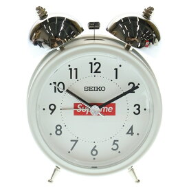 SUPREME(シュプリーム) 22AW ×SEIKO Alarm Clock ボックスロゴ 目覚まし時計 ホワイト【新古品/中古】【程度S】【カラーホワイト】【取扱店舗AWESOME名古屋店】