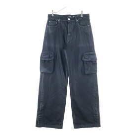 AMIRI(アミリ) サイズ:30 Wax M65 BAGGY CARGO ワックス加工 M65 バギー カーゴパンツ ブラック【中古】【程度B】【カラーブラック】【取扱店舗WASTE_NOT名古屋店】