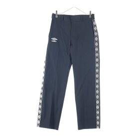 UMBRO(アンブロ) サイズ:S 23SS ×BASICKS ベーシックス ロゴエンブロイダリー サイドライン スラックスパンツ ブラック S4-UMB-01T【中古】【程度B】【カラーブラック】【取扱店舗BRING福岡天神店】