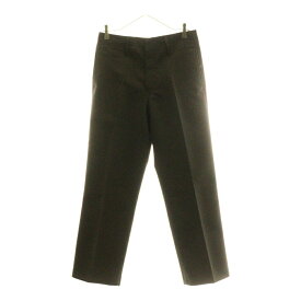 LEMAIRE(ルメール) サイズ:46 20AW STRAIGHT LEG PANTS センタープレススラックスパンツ チャコールグレー PA158【中古】【程度A】【カラーグレー】【オンライン限定商品】
