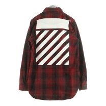 楽天市場】off-white オフホワイト チェックシャツの通販