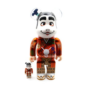 MEDICOM TOY(メディコムトイ) サイズ:100% & 400% BE@RBRICK バカ殿様 100% & 400% ベアブリック 人形 フィギュア マルチ【中古】【程度A】【カラーマルチカラー】【取扱店舗BRING KICKS】