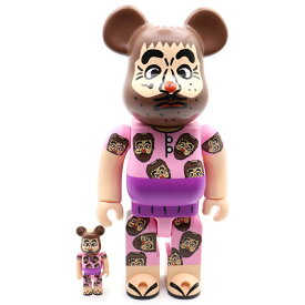 MEDICOM TOY(メディコムトイ) サイズ:100% & 400% BE@RBRICK 変なおじさん 100% & 400% ベアブリック 人形 フィギュア マルチ【中古】【程度A】【カラーマルチカラー】【取扱店舗BRING KICKS】