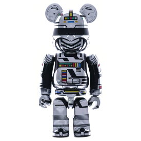 MEDICOM TOY(メディコムトイ) サイズ:100％ BE@RBRICK SF 宇宙刑事ギャバン 100% ベアブリック フィギュア シルバー【中古】【程度B】【カラーシルバー】【オンライン限定商品】