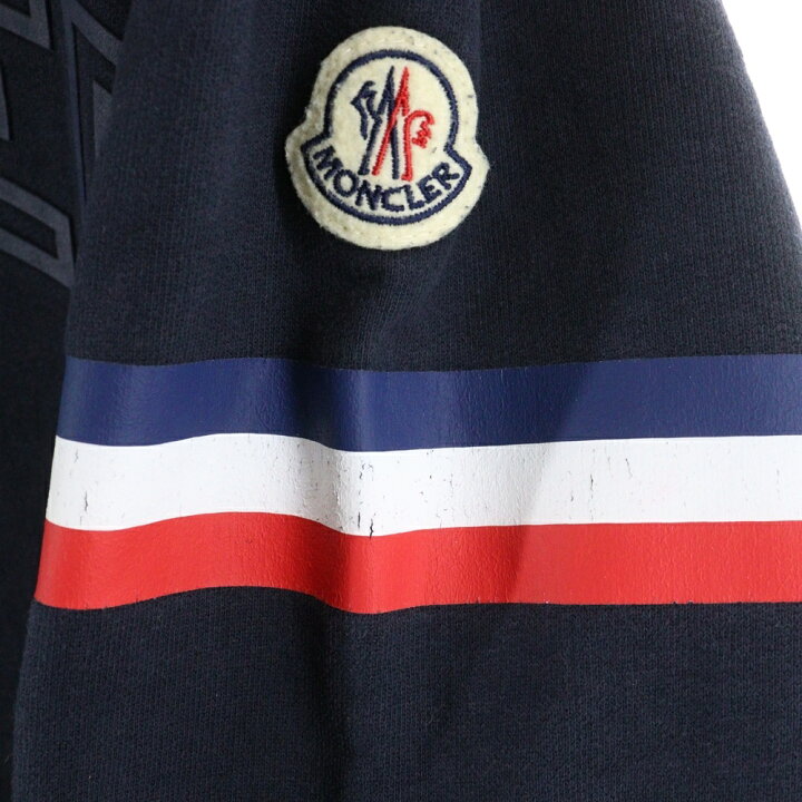 楽天市場】MONCLER(モンクレール) サイズ:L ARCHI LOGO SWEATSHIRT 