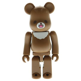 MEDICOM TOY(メディコムトイ) サイズ:100% BE@RBRICK チャイロイコグマ 100% ベアブリック フィギュア 人形 ブラウン【中古】【程度B】【カラーブラウン】【オンライン限定商品】