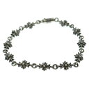 CHROME HEARTS(クロムハーツ) サイズ:11LINK TNY E CH PLS タイニーE CHプラスブレスレット シルバー BCA187【中古】…