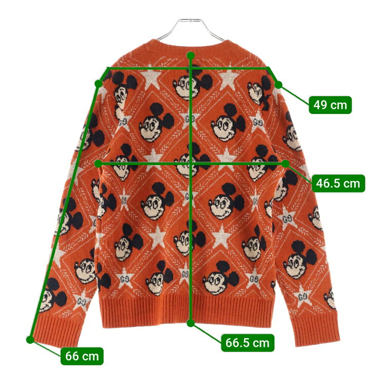 楽天市場】GUCCI(グッチ) サイズ:S ×Disney Mickey Mouse Pattern 
