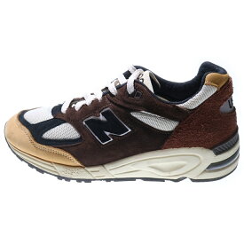 New Balance(ニューバランス) サイズ:27.0cm 990V2 Brown and Tan M990BB2 ブラウン アンド タン ローカットスニーカー US9/27.0cm ブラウン【中古】【程度B】【カラーブラウン】【オンライン限定商品】