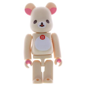 MEDICOM TOY(メディコムトイ) サイズ:1 BE@RBRICK コリラックマ 100% ベアブリック フィギュア 人形 ベージュ【中古】【程度B】【カラーベージュ】【オンライン限定商品】