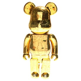 MEDICOM TOY(メディコムトイ) サイズ:400％ BE@RBRICK 遊☆戯☆王デュエルモンスターズ 千年パズル 400% ゴールド【中古】【程度B】【カラーゴールド】【オンライン限定商品】
