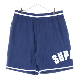 SUPREME(シュプリーム) サイズ:L 24SS Ultrasuede Mesh Short ウルトラ スエード メッシュ ショーツ ハーフパンツ ネイビー【中古】【程度B】【カラーネイビー】【取扱店舗新宿】