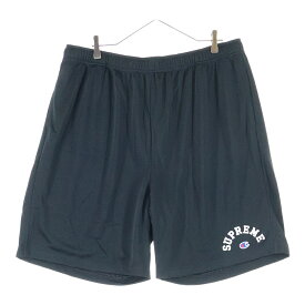 SUPREME(シュプリーム) サイズ:XL 24SS ×Champion Mesh Short チャンピオン メッシュ ショーツ ハーフパンツ ブラック【新古品/中古】【程度S】【カラーブラック】【取扱店舗WASTE_NOT名古屋店】