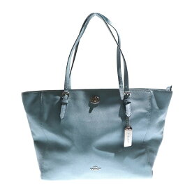 COACH(コーチ) サイズ:- トートバッグ ブルーレザー 57443【中古】【程度B】【カラーブルー】【オンライン限定商品】