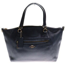COACH(コーチ) サイズ:- プレーリー サッチェル 2WAY ハンドバッグ ショルダーバッグ ネイビー レザー 79997【中古】【程度B】【カラーネイビー】【オンライン限定商品】