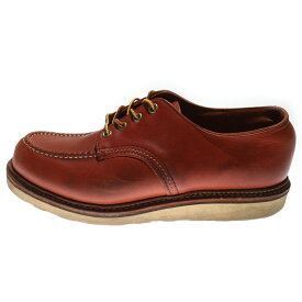 RED WING(レッド ウイング) サイズ:27.0cm オックスフォード レザーローカットシューズ レッド 8103【中古】【程度B】【カラーレッド】【取扱店舗AWESOME名古屋店】