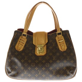 LOUIS VUITTON(ルイヴィトン) モノグラム グリート トートバッグ ハンドバッグ ブラウン PVCレザー M55210【中古】【程度B】【カラーブラウン】【取扱店舗BRING京都河原町店】