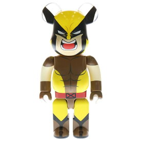 MEDICOM TOY(メディコムトイ) サイズ:400% BE@RBRICK 400% MARVEL X-MEN WOLVERINE ベアブリック マーベル エックスメン ウルヴァリン フィギュア 人形 ブラウン【新古品/中古】【程度S】【カラーブラウン】【取扱店舗BRING THRIFT CLOSET 幕張店】