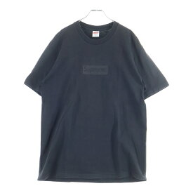 SUPREME(シュプリーム) サイズ:L 23SS Tonal Box Logo Tee トーナルボックスロゴティー ロゴプリントクルーネック半袖Tシャツ カットソー ブラック【中古】【程度A】【カラーブラック】【取扱店舗BRING THRIFT CLOSET 幕張店】