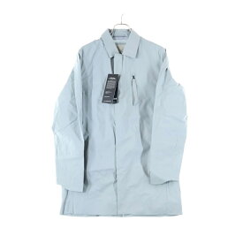 DESCENTE(デサント) サイズ:L 18AW ALLTERRAIN HARD SHELL BAL COLLAR COAT オルテライン ハードシェル ナイロン ステンカラーコート グレー DAMMGC44【新古品/中古】【程度S】【カラーグレー】【オンライン限定商品】