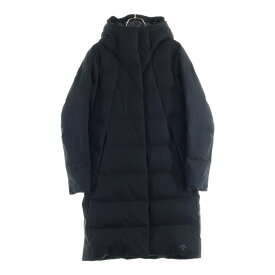 DESCENTE(デサント) サイズ:L ALLTERRAIN MIZUSAWA DOWN ELEMENT デサントオルテライン 水沢ダウン エレメント ロングダウンジャケット ダウンコート レディース ブラック DOR-G9738W【中古】【程度B】【カラーブラック】【取扱店舗南千住倉庫】