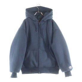 SUPREME(シュプリーム) サイズ:M 24AW ×THE NORTH FACE Down Filled Zip Up Hooded Sweatshirt ダウンフィル スウェット ジップアップフーデッドジャケット グレー NY52400I【中古】【程度B】【カラーネイビー】【取扱店舗BRING仙台店】