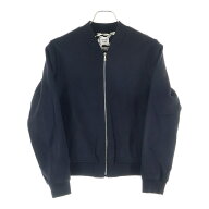 HERMES(エルメス) サイズ:36 KINIT ZIP BLOUSON ニット ジップ ブルゾン ブラック【中古】【程度B】【カ…