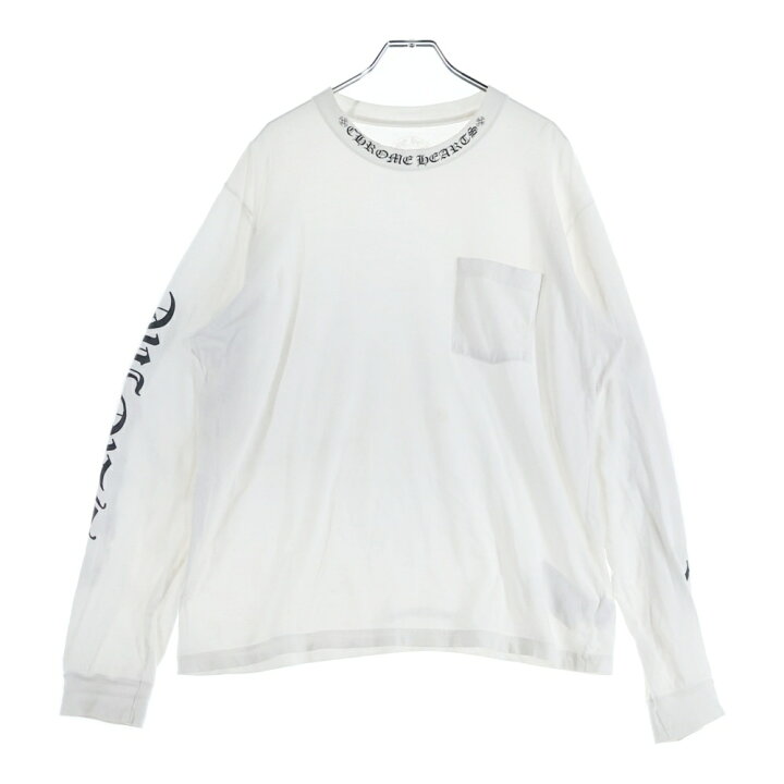 楽天市場】CHROME HEARTS(クロムハーツ) サイズ:L Neck Logo L/S TEE 