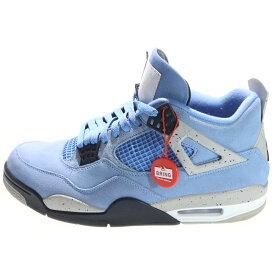 NIKE(ナイキ) サイズ:29.0cm AIR JORDAN 4 RETRO UNIVERSITY BLUE CT8527-400 エアジョーダン4レトロユニバーシティブルースニーカー ブルー US11/29cm【中古】【程度A】【カラーブルー】【取扱店舗BRING仙台店】