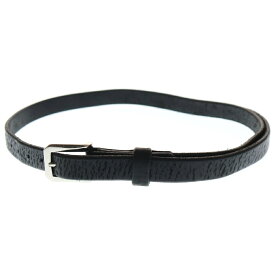 STRUM(ストラム) フルベジタブルタンニン ステアショルダー カウレザーベルト ブラック STG026-04【中古】【程度A】【カラーブラック】【オンライン限定商品】