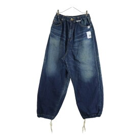 MIHARA YASUHIRO(ミハラヤスヒロ) サイズ:46 24SS Light Denim Wide Pants ライトデニムワイドパンツ インディゴ J12PT022【中古】【程度A】【カラーブルー】【オンライン限定商品】