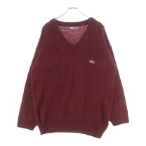 楽天市場】LACOSTE ラコステ（カラーレッド）（ニット・セーター 