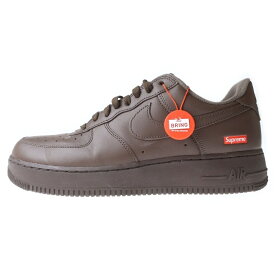 NIKE(ナイキ) サイズ:28.0cm ×SUPREME AIR FORCE 1 LOW BAROQUE BROWN シュプリーム エアフォース1 ローカットスニーカー ブラウン US10/28cm CU9225-200【新古品/中古】【程度S】【カラーブラウン】【取扱店舗BRING KICKS】