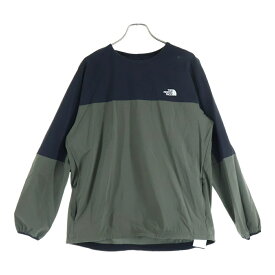THE NORTH FACE(ザノースフェイス) サイズ:L APEX FLEX CREW エイペックス フレックス クルーネック長袖Tシャツ カットソー ブラック/カーキ NP22082【中古】【程度B】【カラーブラック】【オンライン限定商品】