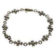 CHROME HEARTS(クロムハーツ) TNY E CH PLS タイニーE CHプラスブレスレット シルバー BCA187【中古】【…