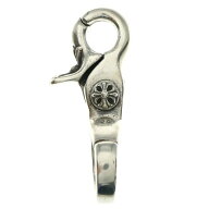 CHROME HEARTS(クロムハーツ) QUICK CLIP CROSS BALL クイッククリップ クロスボール シルバー BCA078【…