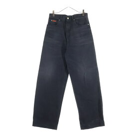 MARTINE ROSE(マーティンローズ) サイズ:M 23AW Wide Leg Jean ワイドデニムパンツ ジーンズ ブラック【中古】【程度A】【カラーブラック】【取扱店舗BRING仙台店】