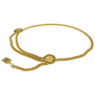 CHANEL(シャネル) カンボン チェーンベルト GP ゴールド【中古】【程度B】【カラーゴールド】【オンライ…