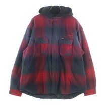 楽天市場】Supreme Quilted Lined Hooded Flannel Shirtの通販