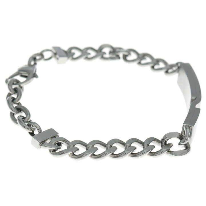 楽天市場】DIESEL(ディーゼル) Logo Plate Chain Bracelet ロゴ 