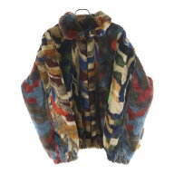 SUPREME(シュプリーム) サイズ:L 22AW Multicolor Faux Fur Bomber Jacket フェイクファー ジップアップ …