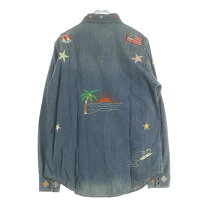 楽天市場】saint laurent paris 中古 デニム シャツの通販