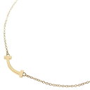 TIFFANY & Co.(ティファニー) サイズ:ミニ Tスマイル ミニ ネックレス Au750 K18 PG ピンクゴールド ペンダント【中古…