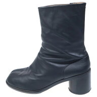 Maison Martin Margiela(メゾンマルタンマルジェラ) サイズ:40 Tabi タビ レザー アンクル ヒール ハイカ…