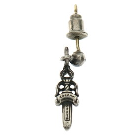 CHROME HEARTS(クロムハーツ) DRP STCK DGGR スタックダガー ドロップピアス シルバー【中古】【程度B】【カラーシルバー】【取扱店舗原宿】