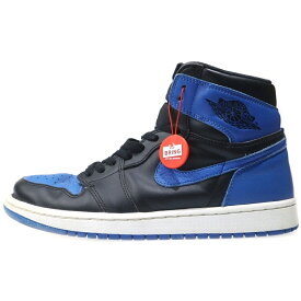 NIKE(ナイキ) サイズ:27.0cm 【観賞用2017年製】AIR JORDAN1 RETRO HIGH OG 555088-007 エアジョーダン1 2017 ハイカットスニーカー US9/27.0cm【中古】【程度B】【カラーブルー】【取扱店舗BRING KICKS】